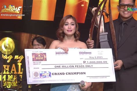 Lyka Estrella is ‘Tawag ng Tanghalan’ 6th grand champion.